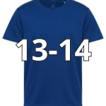 13/14 ANNI TSHIRT BAMBINO BLU ROYAL