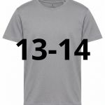 13/14 ANNI TSHIRT BAMBINO GRIGIA