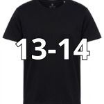 13/14 ANNI TSHIRT BAMBINO NERA