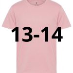 13/14 ANNI TSHIRT BAMBINO ROSA