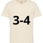 3/4 ANNI TSHIRT BAMBINO BIANCO SPORCO