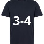 3/4 ANNI TSHIRT BAMBINO BLU NAVY