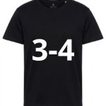 3/4 ANNI TSHIRT BAMBINO NERA