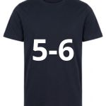 5/6 ANNI TSHIRT BAMBINO BLU NAVY