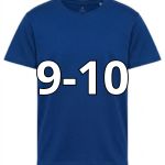 9/10 ANNI TSHIRT BAMBINO BLU ROYAL