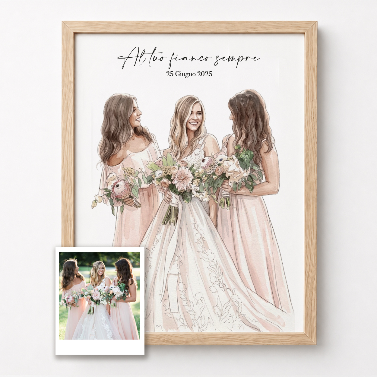 ritratto-matrimonio-damigelle-acquerello-linea-no-sfondoee0