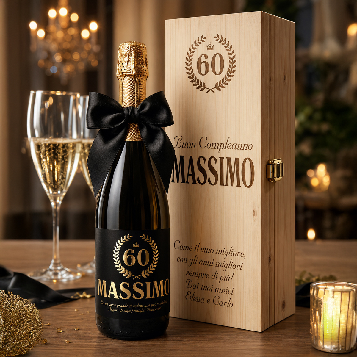 Regali di Compleanno 60 Anni Uomo Personalizzati
