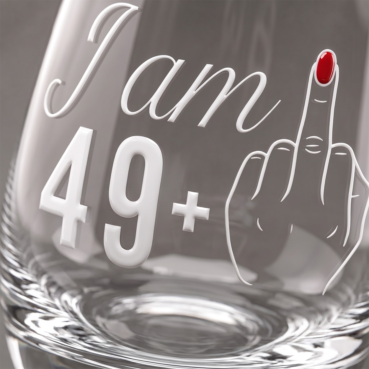 Calice 40 anni I am 39 regalo personalizzato con vino per amica, brindisi all'aperto