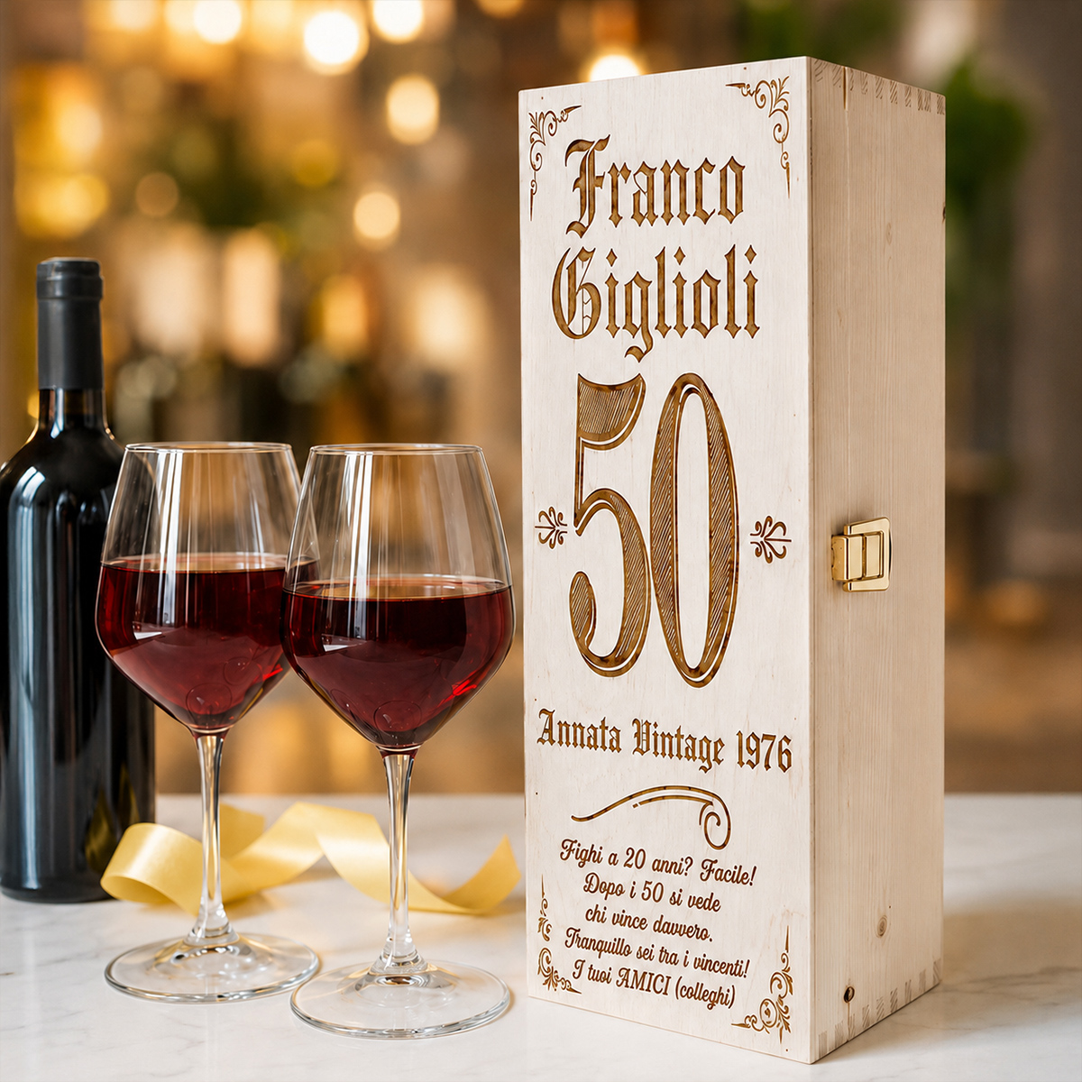 Regali di Compleanno 50 Anni Uomo Personalizzati