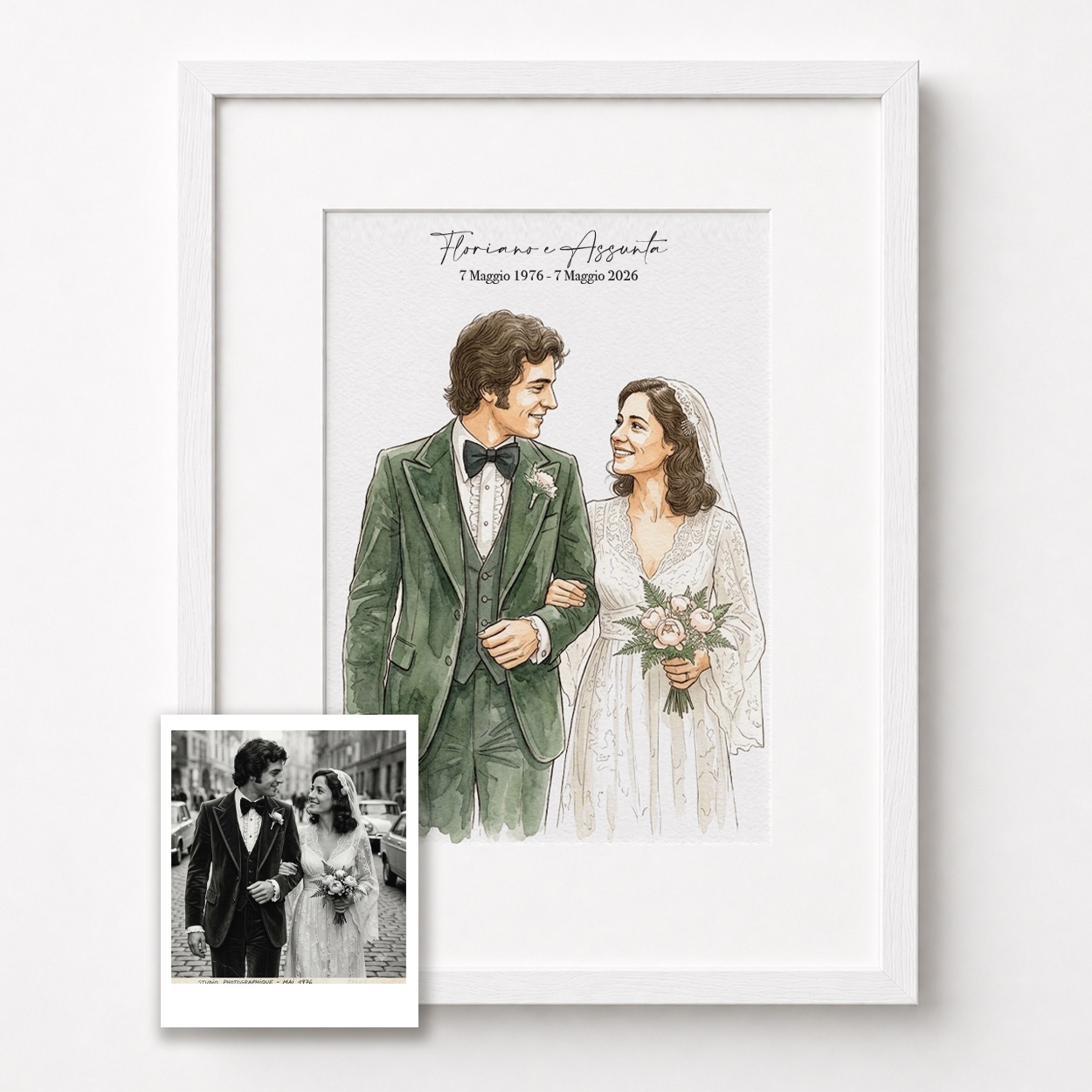 ritratto-da-foto-acquerello-coppia-anniversario-bianco-nero2
