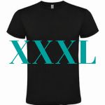 T-SHIRT NERO XXXL