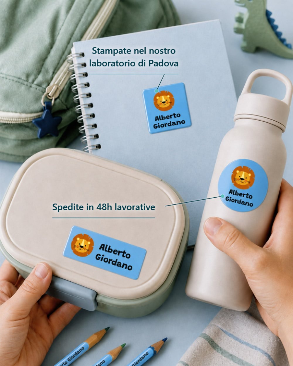 regalo-personalizzato-etichette-adesive-ultra-resistenti-matite-penne-cancelleria-scuola-elementare