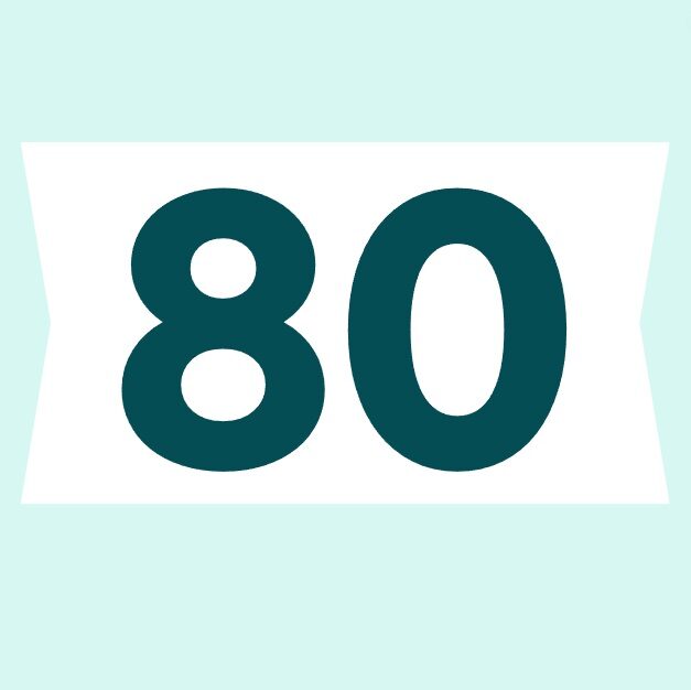 LUI 80 ANNI 