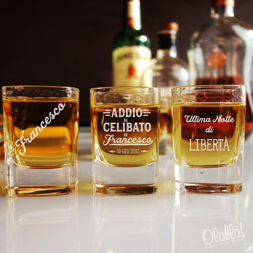 Bicchieri Liquore Personalizzati Addio Celibato1