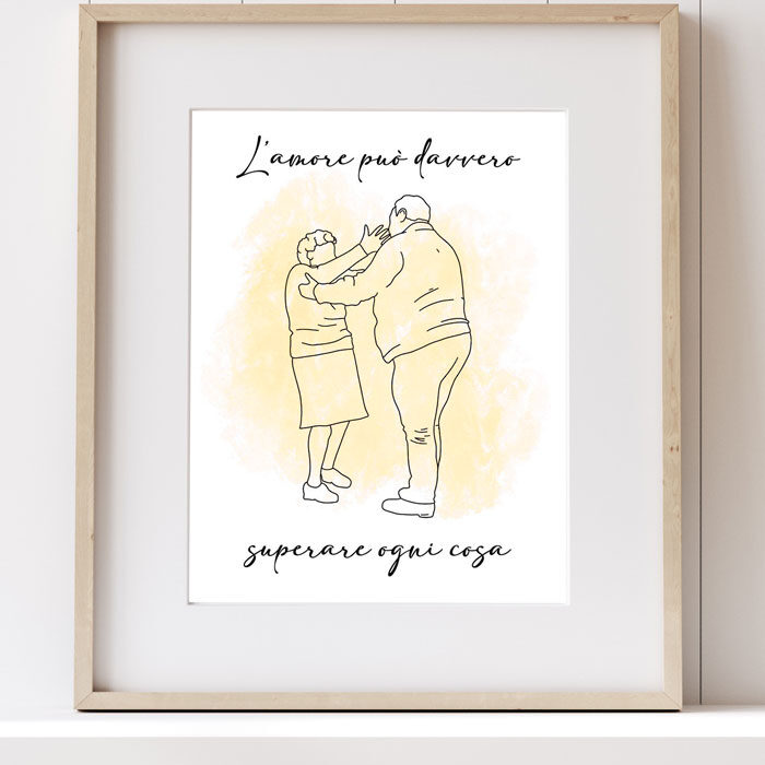 illustrazione-digitale-coppia-regalo-anniversario-oro