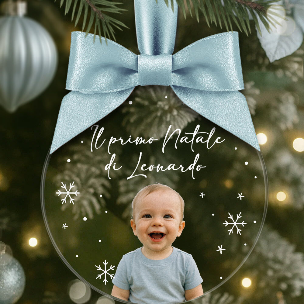 pallina-personalizzata-foto-dedica-primo-natale-bambino