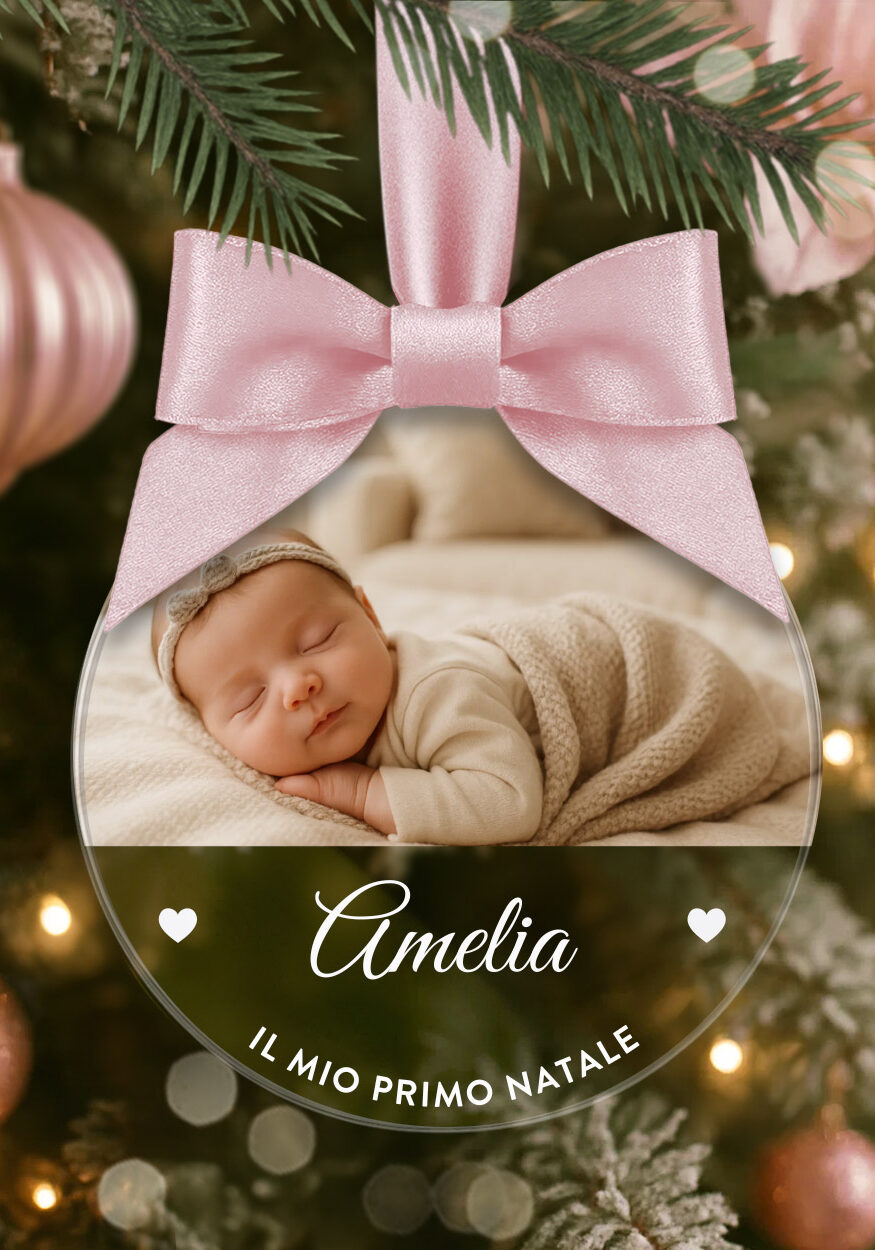 pallina-personalizzata-foto-dedica-primo-natale-fiocco-bambina