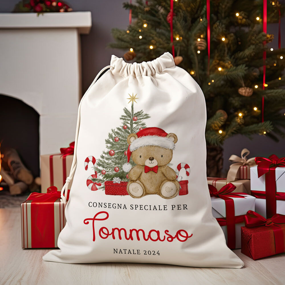 sacca-babbo-natale-personalizzata-CONSEGNA-SPECIALE-ORSETTO