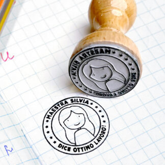 Timbro Personalizzato Per Maestra Regalo