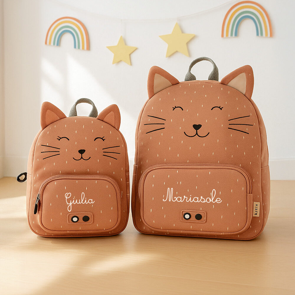 Zainetti Trixie Mrs Cat Gatto Personalizzato